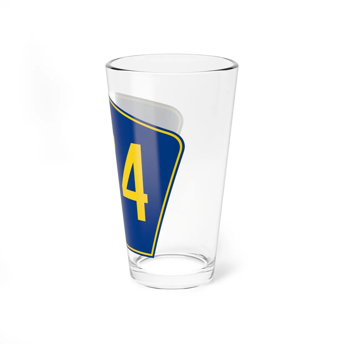 PR secondary 874 (Puerto Rico) (Road Sign) Pint Glass 16oz - Go Mug Yourself
