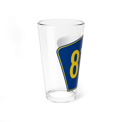 PR secondary 876 (Puerto Rico) (Road Sign) Pint Glass 16oz - Go Mug Yourself
