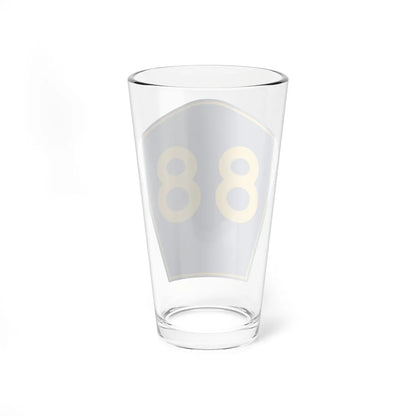 PR secondary 88 (Puerto Rico) (Road Sign) Pint Glass 16oz - Go Mug Yourself