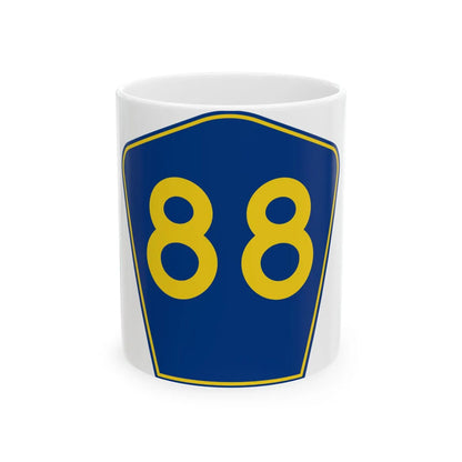 PR secondary 88 (Puerto Rico) (Road Sign) White Coffee Mug 11oz - Go Mug Yourself