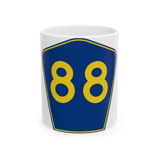 PR secondary 88 (Puerto Rico) (Road Sign) White Coffee Mug 11oz - Go Mug Yourself