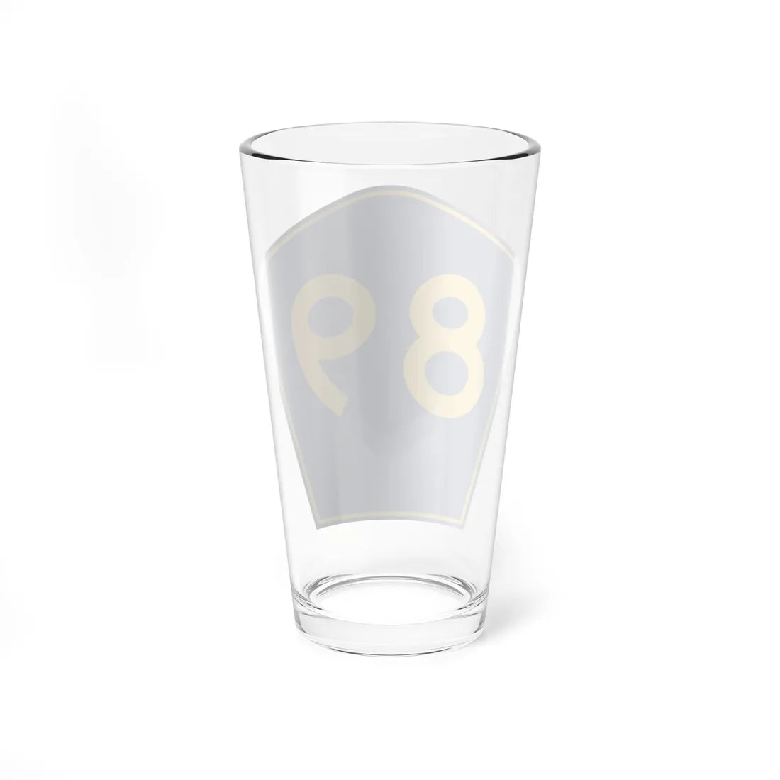 PR secondary 89 (Puerto Rico) (Road Sign) Pint Glass 16oz - Go Mug Yourself