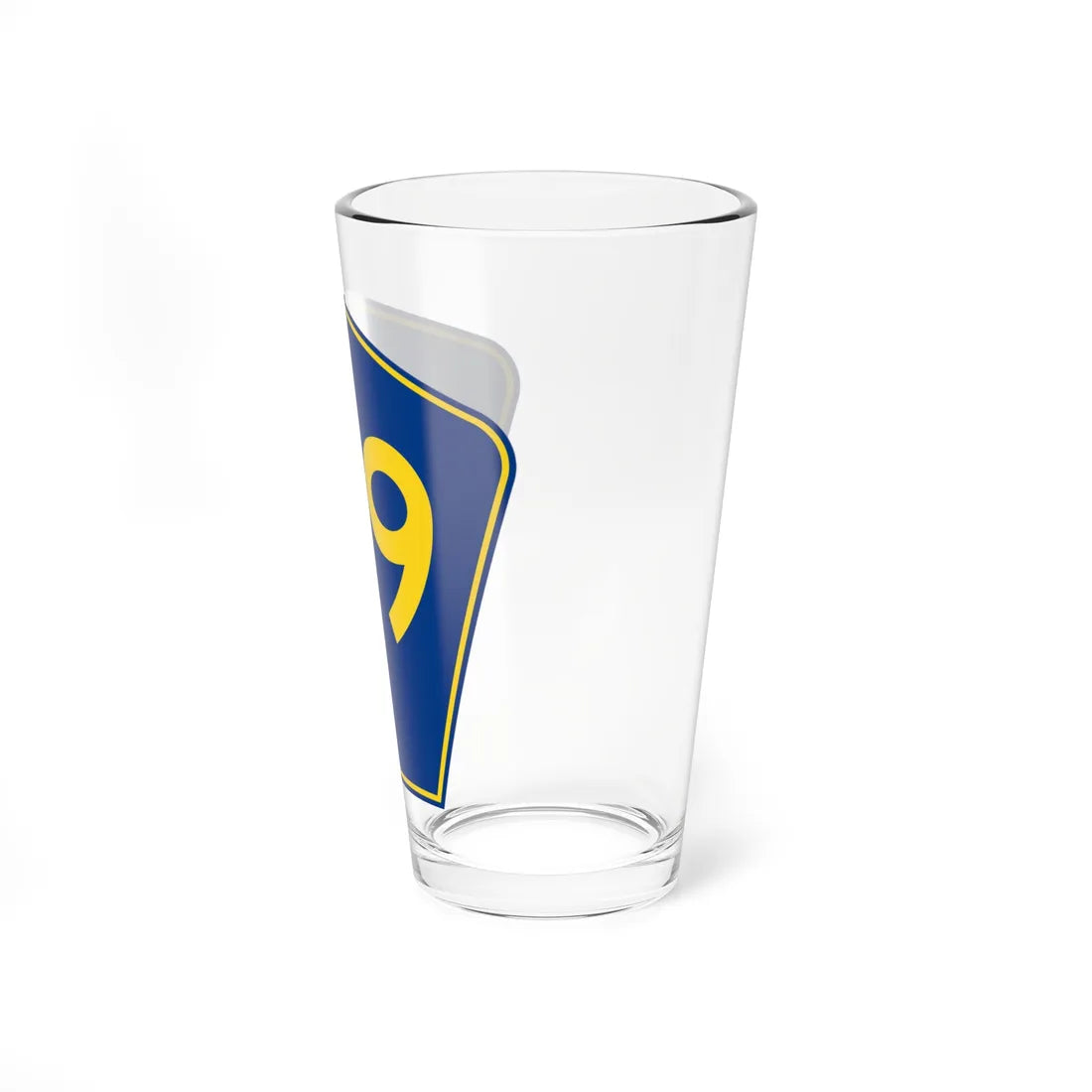PR secondary 89 (Puerto Rico) (Road Sign) Pint Glass 16oz - Go Mug Yourself