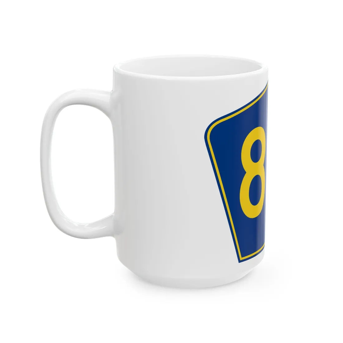 PR secondary 891 (Puerto Rico) (Road Sign) White Coffee Mug - Go Mug Yourself