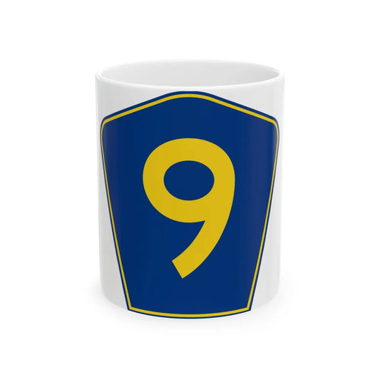 PR secondary 9 (Puerto Rico) (Road Sign) White Coffee Mug 11oz - Go Mug Yourself