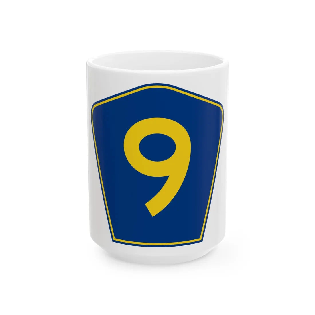 PR secondary 9 (Puerto Rico) (Road Sign) White Coffee Mug 15oz - Go Mug Yourself