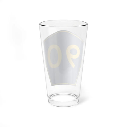 PR secondary 90 (Puerto Rico) (Road Sign) Pint Glass 16oz - Go Mug Yourself