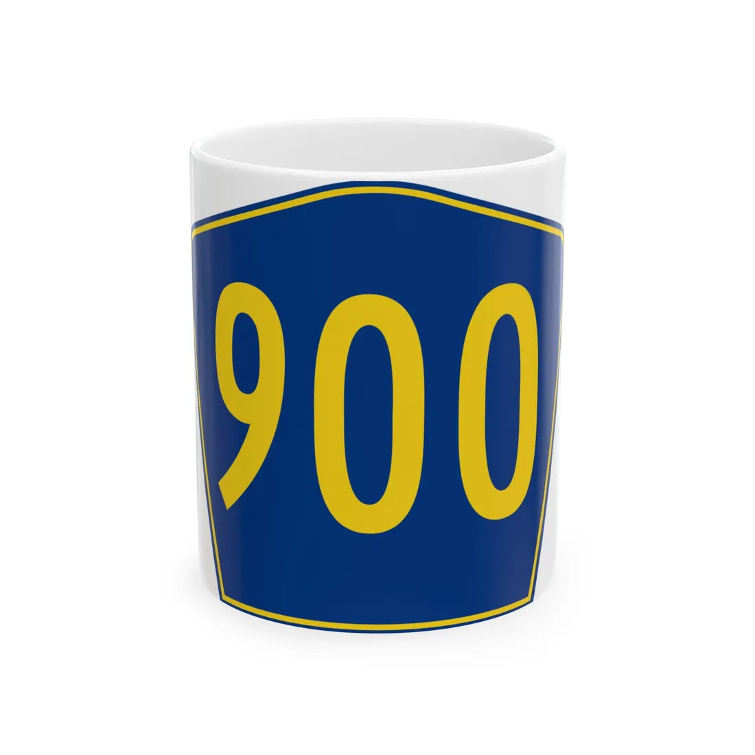 PR secondary 900 (Puerto Rico) (Road Sign) White Coffee Mug 11oz - Go Mug Yourself