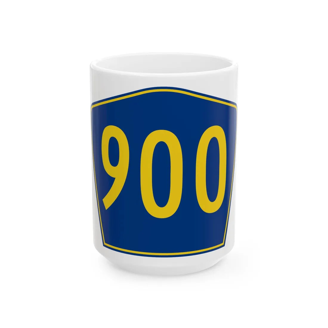 PR secondary 900 (Puerto Rico) (Road Sign) White Coffee Mug 15oz - Go Mug Yourself