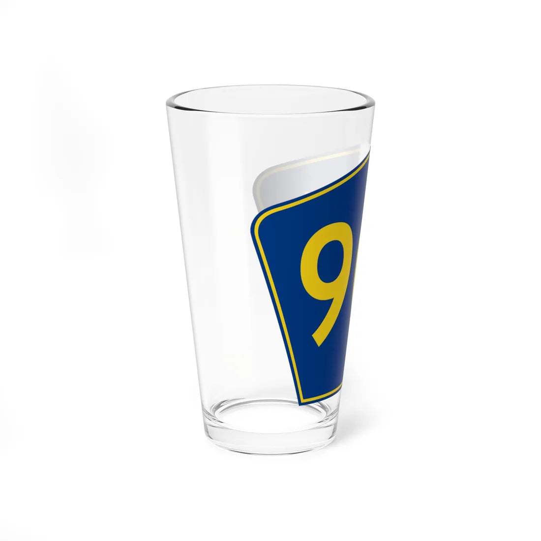 PR secondary 901 (Puerto Rico) (Road Sign) Pint Glass 16oz - Go Mug Yourself