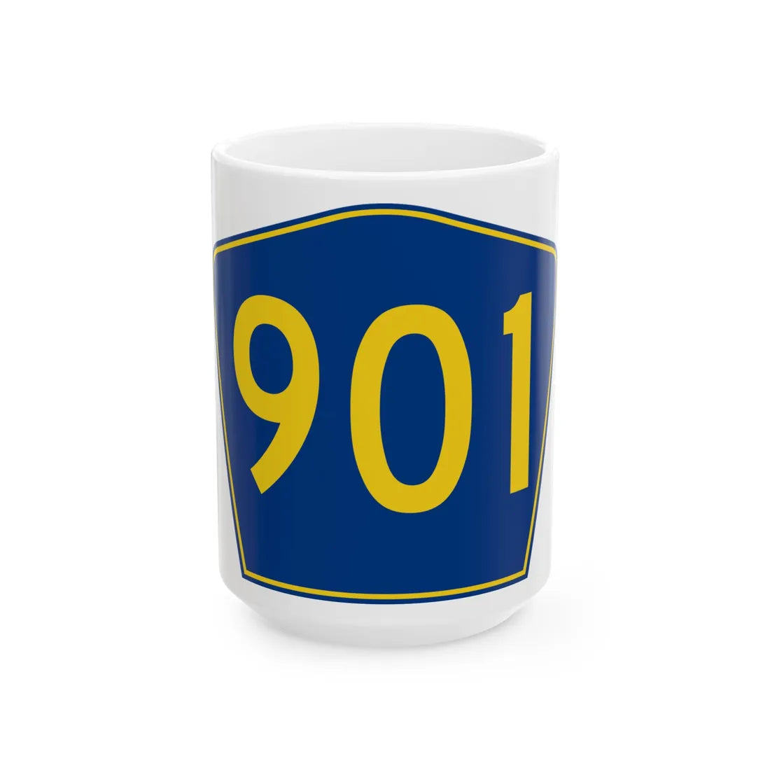 PR secondary 901 (Puerto Rico) (Road Sign) White Coffee Mug 15oz - Go Mug Yourself