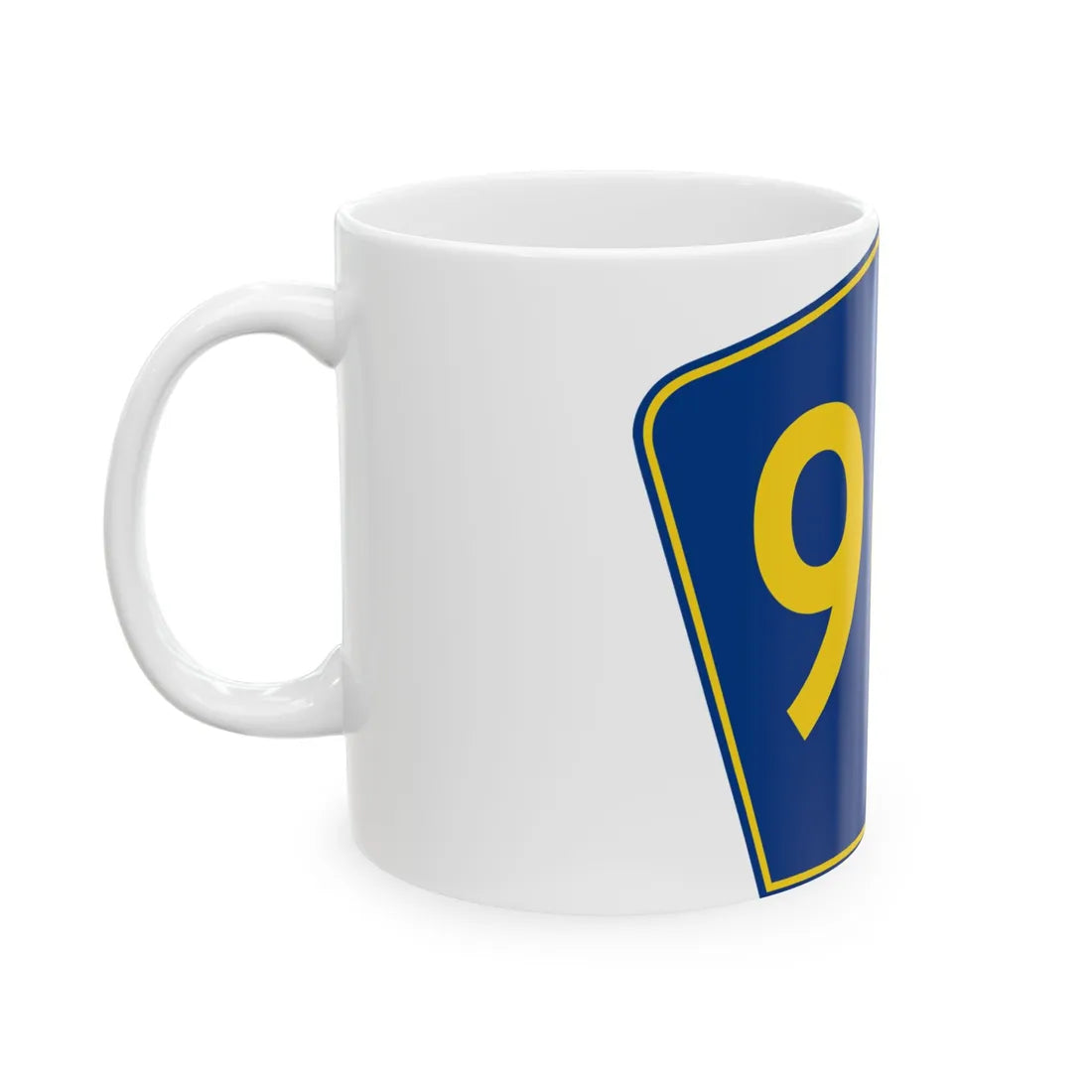 PR secondary 901 (Puerto Rico) (Road Sign) White Coffee Mug - Go Mug Yourself