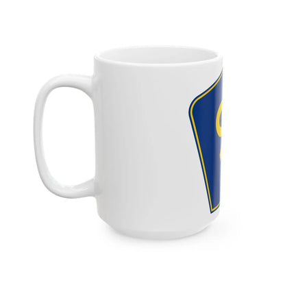 PR secondary 91 (Puerto Rico) (Road Sign) White Coffee Mug - Go Mug Yourself