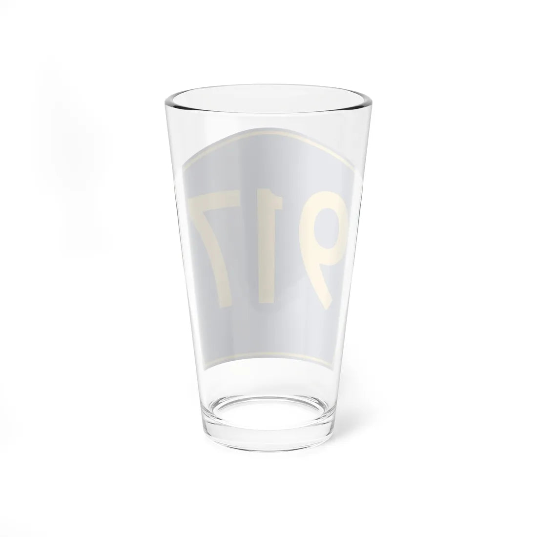 PR secondary 917 (Puerto Rico) (Road Sign) Pint Glass 16oz - Go Mug Yourself