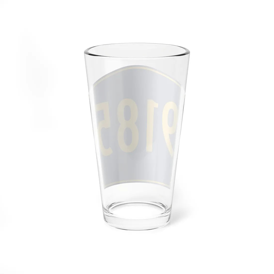 PR secondary 9185 (Puerto Rico) (Road Sign) Pint Glass 16oz - Go Mug Yourself