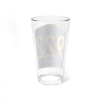 PR secondary 922 (Puerto Rico) (Road Sign) Pint Glass 16oz - Go Mug Yourself
