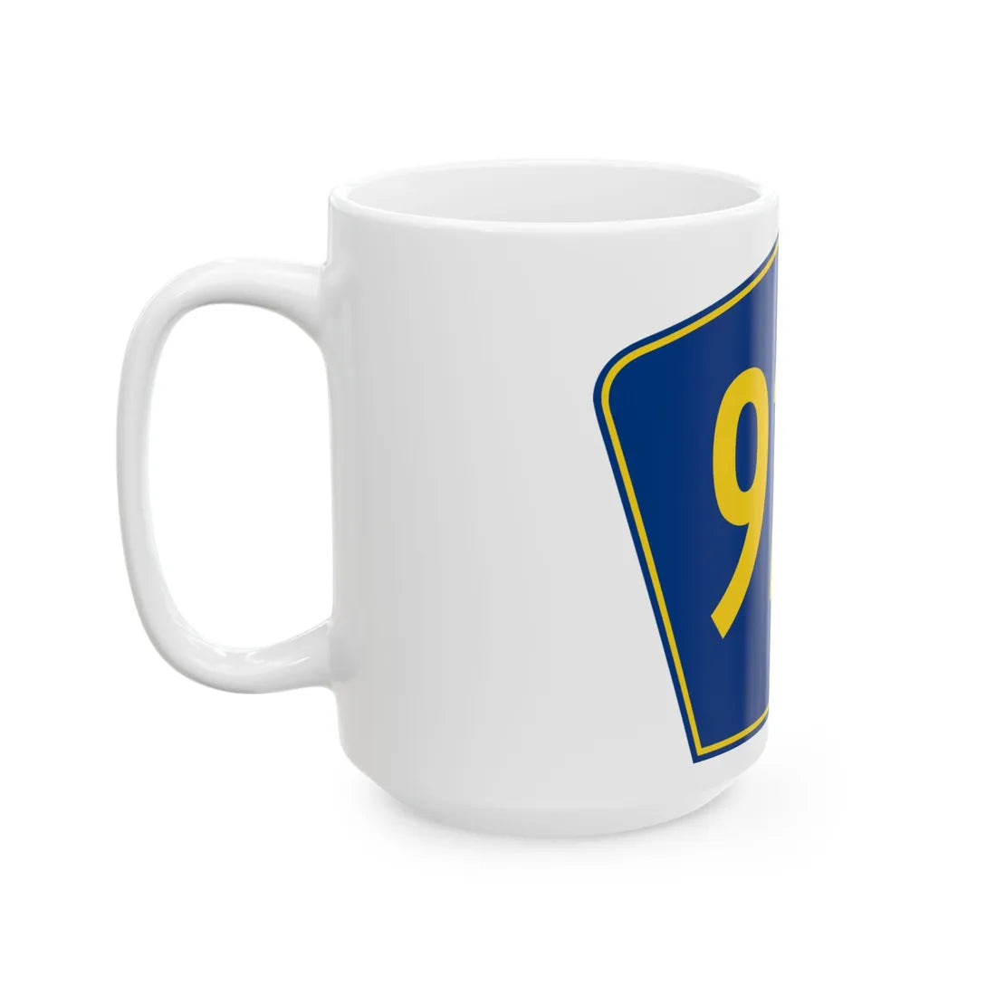 PR secondary 927 (Puerto Rico) (Road Sign) White Coffee Mug - Go Mug Yourself