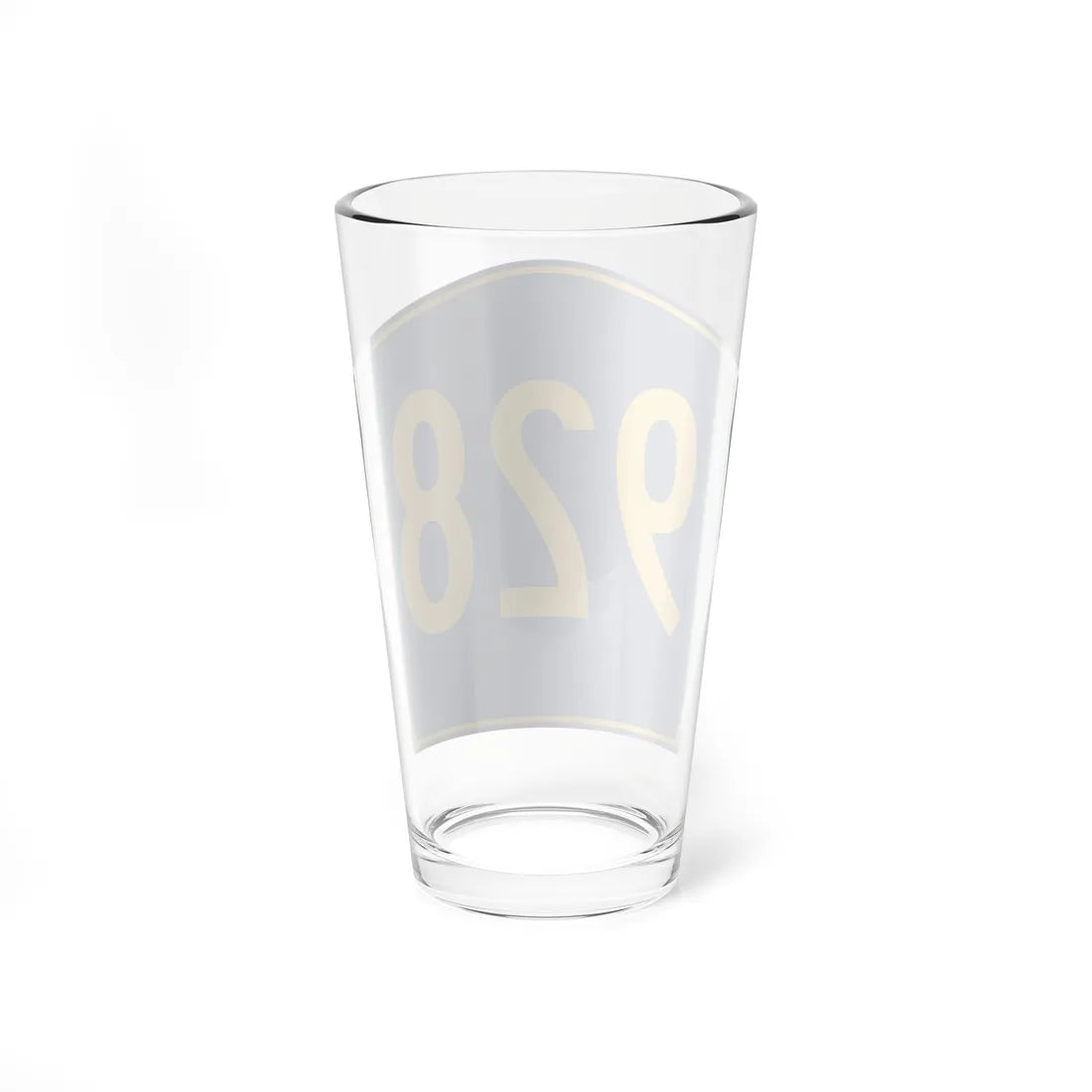 PR secondary 928 (Puerto Rico) (Road Sign) Pint Glass 16oz - Go Mug Yourself