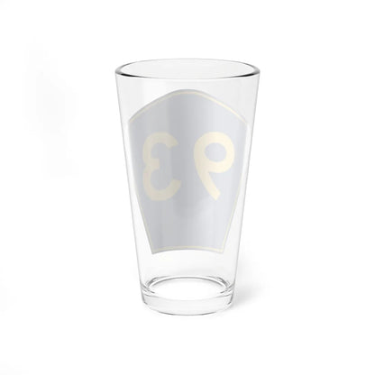 PR secondary 93 (Puerto Rico) (Road Sign) Pint Glass 16oz - Go Mug Yourself