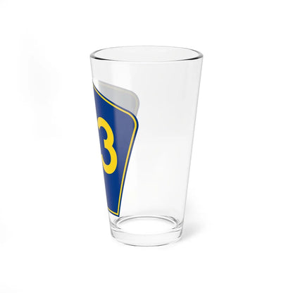 PR secondary 93 (Puerto Rico) (Road Sign) Pint Glass 16oz - Go Mug Yourself