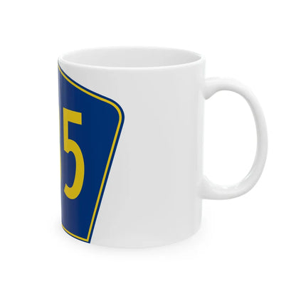 PR secondary 935 (Puerto Rico) (Road Sign) White Coffee Mug - Go Mug Yourself