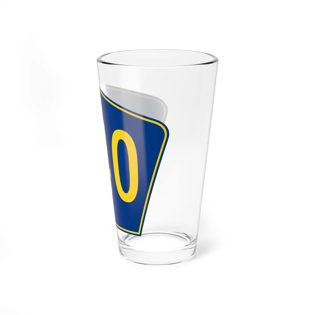 PR secondary 940 (Puerto Rico) (Road Sign) Pint Glass 16oz - Go Mug Yourself