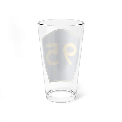 PR secondary 95 (Puerto Rico) (Road Sign) Pint Glass 16oz - Go Mug Yourself
