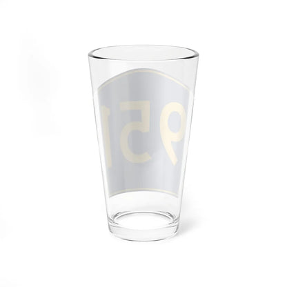 PR secondary 951 (Puerto Rico) (Road Sign) Pint Glass 16oz - Go Mug Yourself