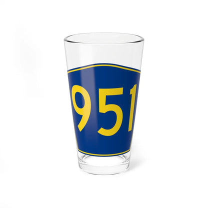 PR secondary 951 (Puerto Rico) (Road Sign) Pint Glass 16oz - Go Mug Yourself