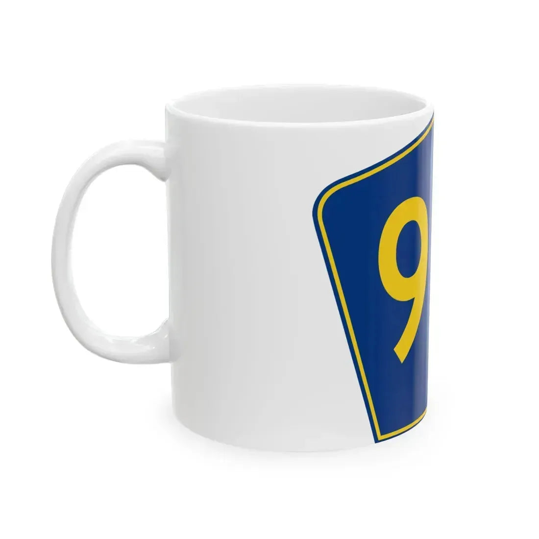 PR secondary 951 (Puerto Rico) (Road Sign) White Coffee Mug - Go Mug Yourself