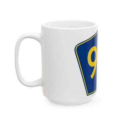 PR secondary 951 (Puerto Rico) (Road Sign) White Coffee Mug - Go Mug Yourself