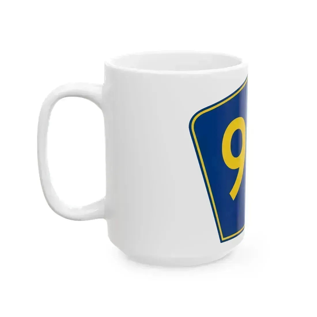 PR secondary 951 (Puerto Rico) (Road Sign) White Coffee Mug - Go Mug Yourself