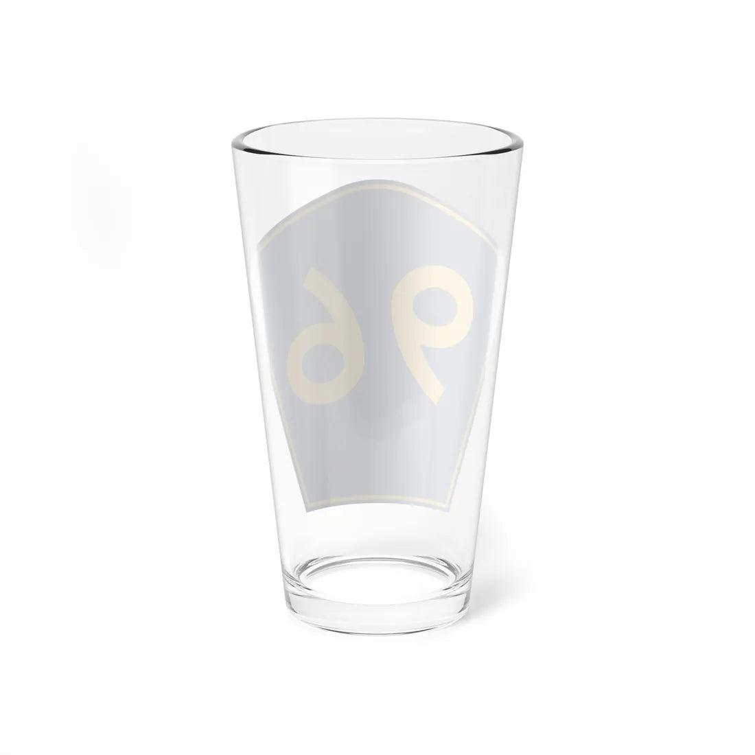 PR secondary 96 (Puerto Rico) (Road Sign) Pint Glass 16oz - Go Mug Yourself