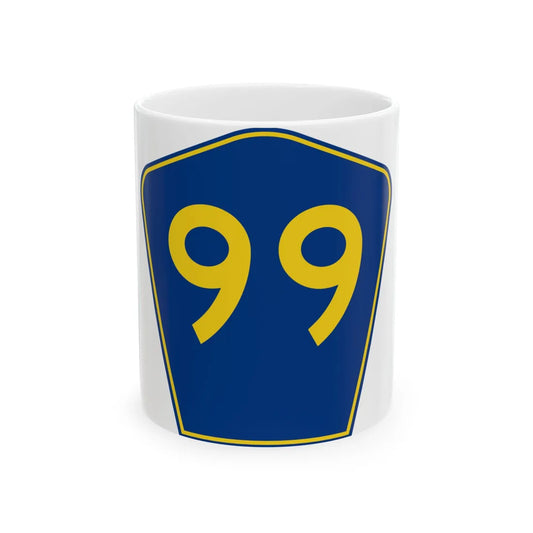 PR secondary 99 (Puerto Rico) (Road Sign) White Coffee Mug 11oz - Go Mug Yourself