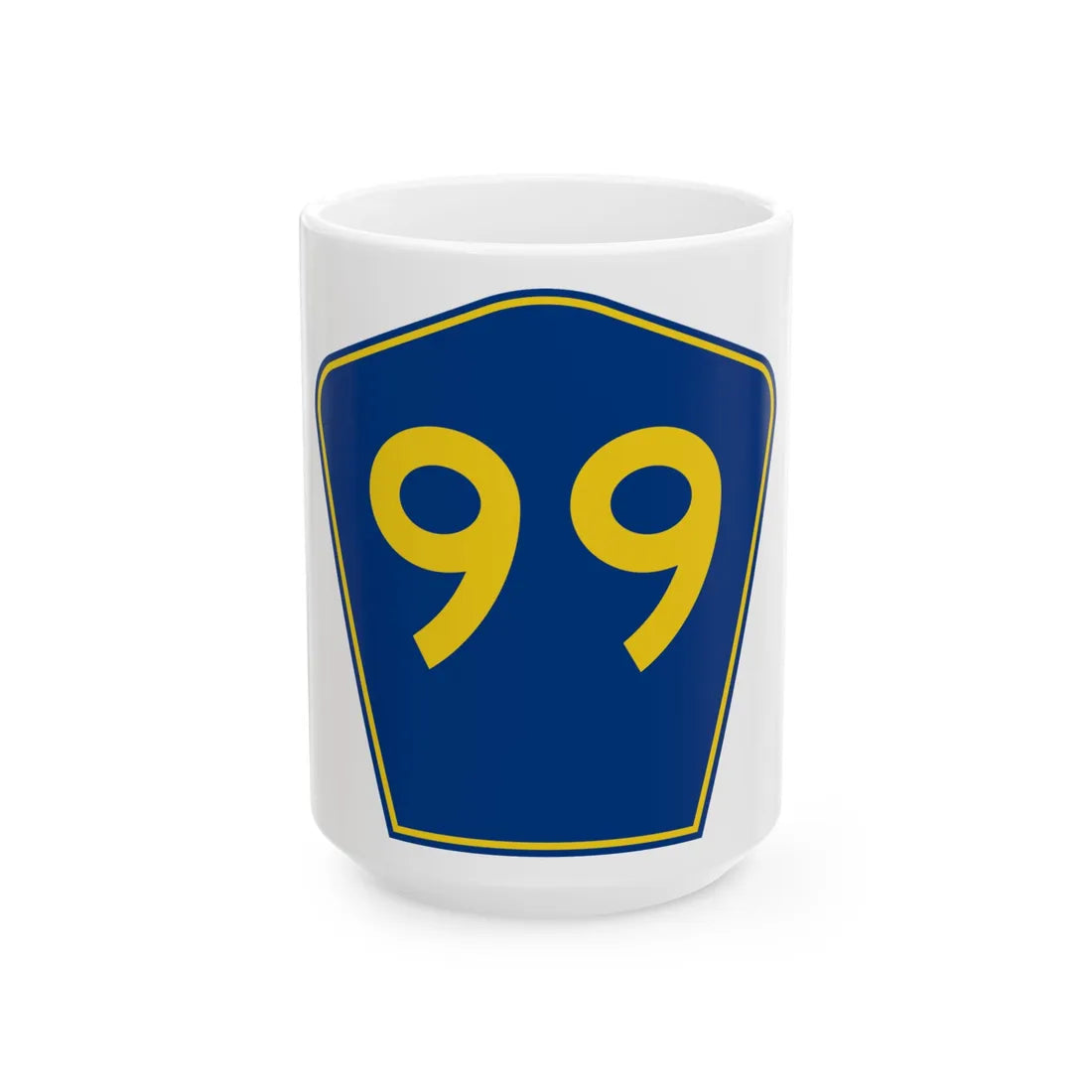 PR secondary 99 (Puerto Rico) (Road Sign) White Coffee Mug 15oz - Go Mug Yourself
