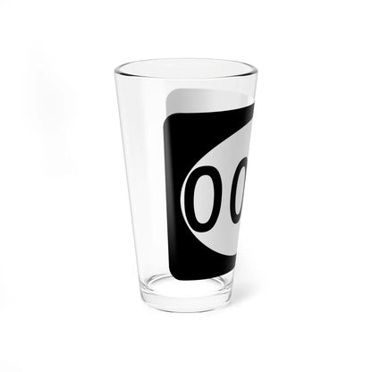PR tertiary 0000 (Puerto Rico) (Road Sign) Pint Glass 16oz - Go Mug Yourself