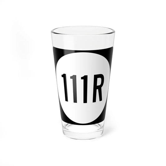 PR tertiary 111R (Puerto Rico) (Road Sign) Pint Glass 16oz 16oz - Go Mug Yourself