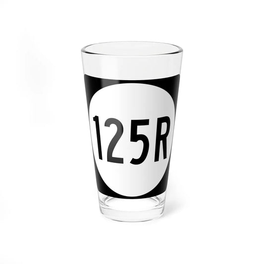 PR tertiary 125R (Puerto Rico) (Road Sign) Pint Glass 16oz 16oz - Go Mug Yourself