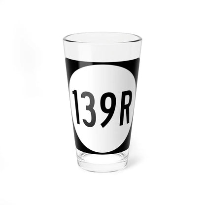PR tertiary 139R (Puerto Rico) (Road Sign) Pint Glass 16oz 16oz - Go Mug Yourself