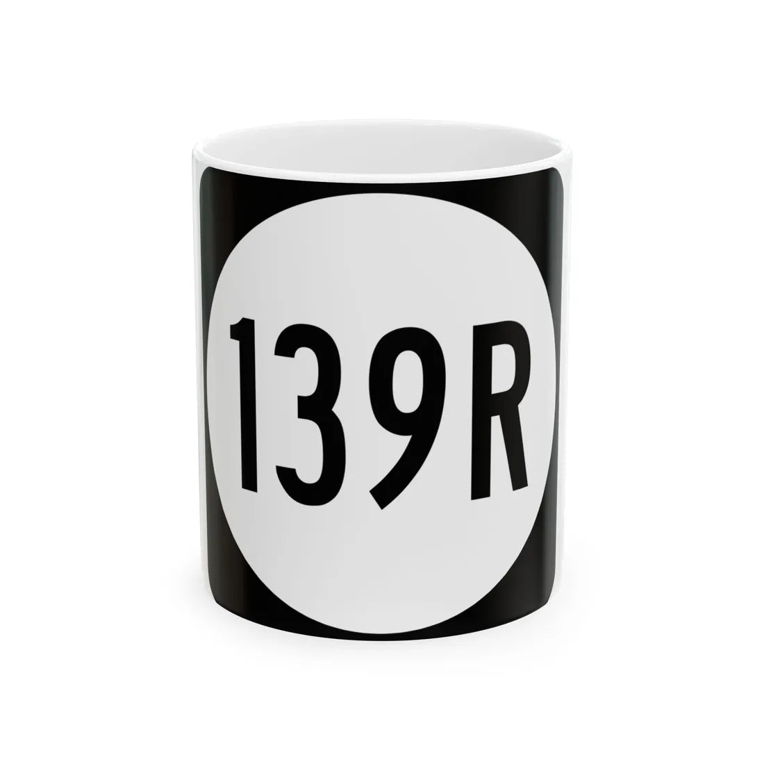 PR tertiary 139R (Puerto Rico) (Road Sign) White Coffee Mug 11oz - Go Mug Yourself