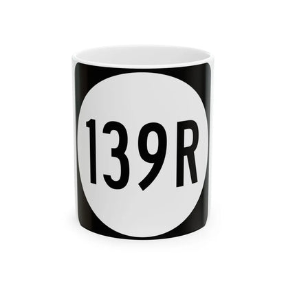 PR tertiary 139R (Puerto Rico) (Road Sign) White Coffee Mug 11oz - Go Mug Yourself