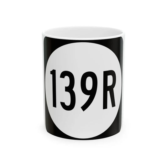 PR tertiary 139R (Puerto Rico) (Road Sign) White Coffee Mug 11oz - Go Mug Yourself