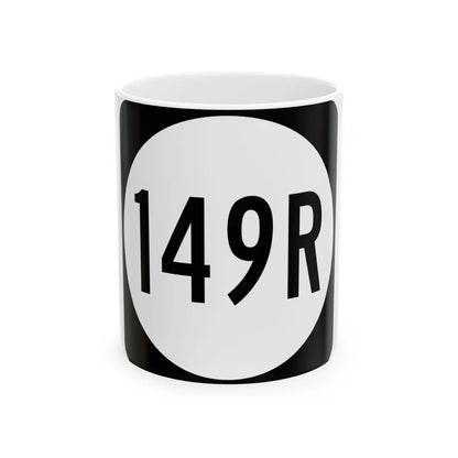 PR tertiary 149R (Puerto Rico) (Road Sign) White Coffee Mug 11oz - Go Mug Yourself