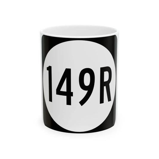 PR tertiary 149R (Puerto Rico) (Road Sign) White Coffee Mug 11oz - Go Mug Yourself