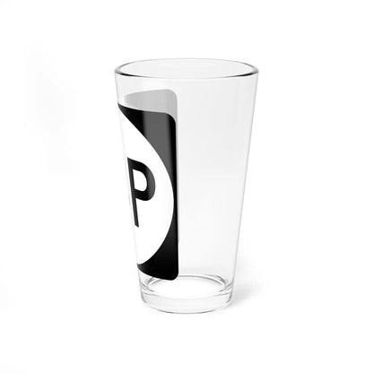 PR tertiary 14P (Puerto Rico) (Road Sign) Pint Glass 16oz - Go Mug Yourself