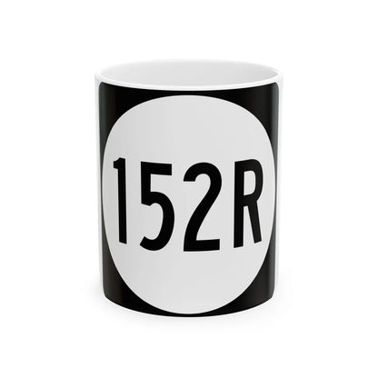 PR tertiary 152R (Puerto Rico) (Road Sign) White Coffee Mug 11oz - Go Mug Yourself