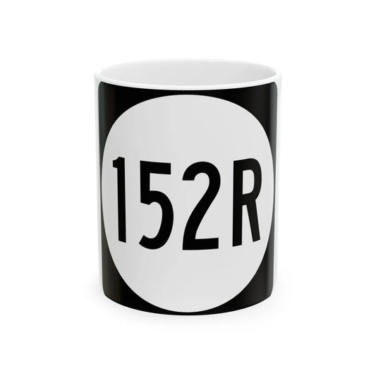 PR tertiary 152R (Puerto Rico) (Road Sign) White Coffee Mug 11oz - Go Mug Yourself