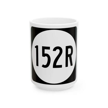 PR tertiary 152R (Puerto Rico) (Road Sign) White Coffee Mug 15oz - Go Mug Yourself