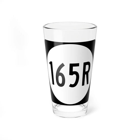 PR tertiary 165R (Puerto Rico) (Road Sign) Pint Glass 16oz 16oz - Go Mug Yourself
