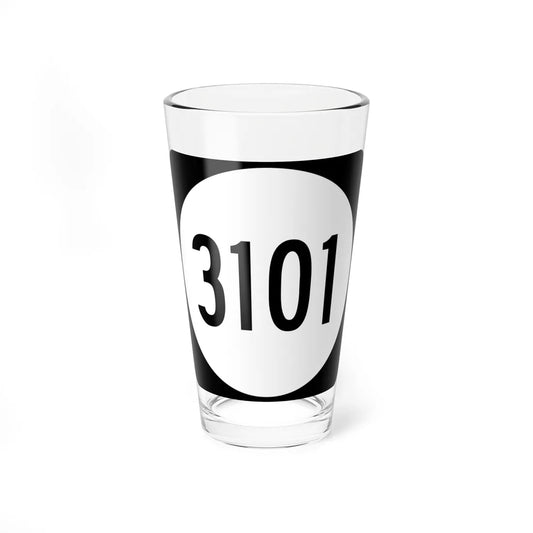 PR tertiary 3101 (Puerto Rico) (Road Sign) Pint Glass 16oz 16oz - Go Mug Yourself